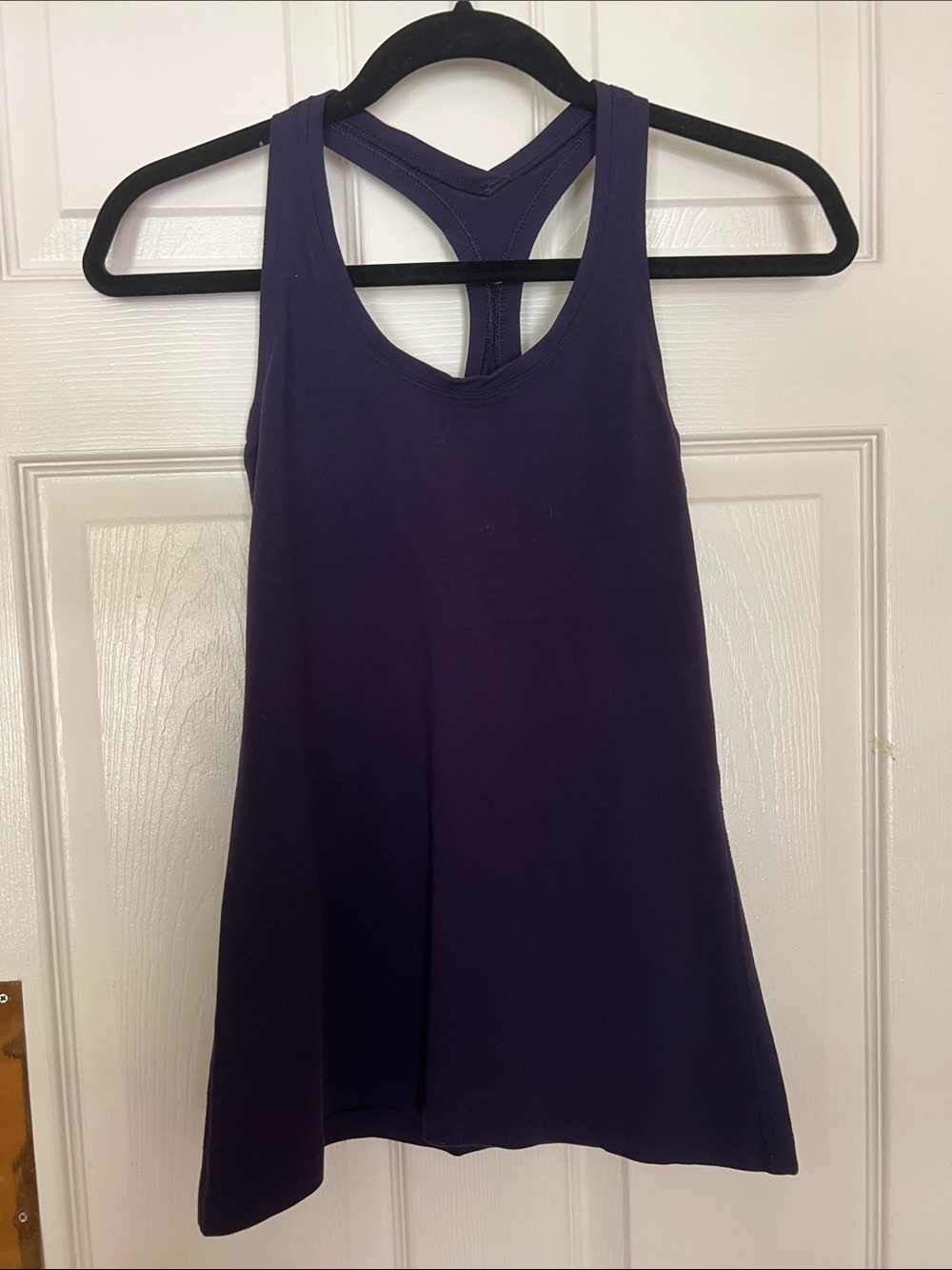 Purple lululemon cool racer back tank